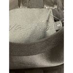 NWT Vacate‎ The Label Kyoto Noir Stripe Satin Wide Leg Pants Size Small Black Photo 5