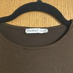 Sincerely Jules Brown Cropped Top Photo 1