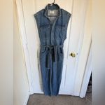 Free People  Sydney Coverall Denim Jumpsuit Photo 3
