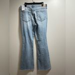 Seven7  Sky Blue Distressed Flare Jeans Photo 1