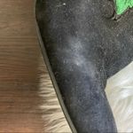 Steve Madden EDITION BLACK SUEDE RED ROSE ANKLE HEEL BOOTIES Photo 26