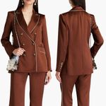 Veronica Beard NWT Roche Dickey Blazer DARK COPPER Size 2 Photo 1