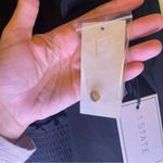 1. State NWT  Black Cold Shoulder Ruffle Sleeve Mini Dress Tiered SZ 0X Modest Photo 5