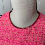 Giambattista Valli pink barbie tweed peplum midi dress size‎ 42 luxury old money Size 6 Photo 4
