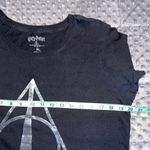 Harry Potter  XL t shirt deathly hallows short sleeve black silver Photo 4