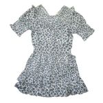 Love Shack Fancy NWT Floreen Mini in Warm Gray Pintuck Pleated Cotton Dress XS Photo 0