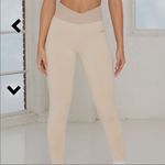 New Bo + Tee REVIVE WRAP V WAIST LEGGINGS IN BEIGE Photo 5