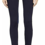 Veronica Beard  Pull On Back‎ Zip Skinny Pants Jeans Blue Sz 4 Photo 0