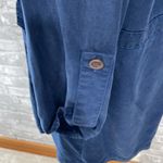 Sanctuary Navy Blue Cloudscape Draped Jacket Photo 2