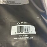 NEW! Black Tie Front Sweatshirt 3/4 Sleeve Top S/M Goth Festival Relaxed Fit Photo 8