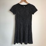 Loft Ann Taylor Floral Sheath Dress Short Sleeve Black Womens Size 00 Pe… Photo 1