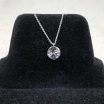 LC Lauren Conrad NIP Silver Tone Double Strand Sand Dollar Pendants Necklace Photo 6