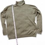 Barry Bricken Silk Turtleneck Sweater Green Photo 7