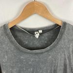 Cable & Gauge  Burnout Grey Long Sleeve Tie Dress Size Medium Photo 2