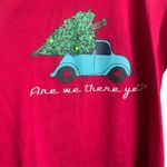 Christmas PJs Set Women 1X Red Long Sleeve Holiday Novelty Print Lounge Festive Size XL Photo 9