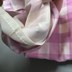 J.Crew Multicolor No. 2 Pencil In Giant Gingham Peony Pink Lavender Skirt sz 2 Photo 7