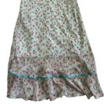 Vintage Y2K Whimsy Fairy Butterfly Tired Milkmaid Slip Midi Dress Size 6 Blue Photo 5