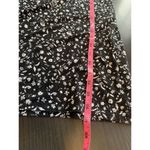 Krimson Klover Dark Floral Knit Dress Womens Small Pocket Cinch Hiking Outdoorsy Black Photo 14