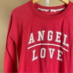 Victoria's Secret Victoria’s Secret XS Vintage Y2K Angel Love Graphic Pullover Crewneck Photo 5