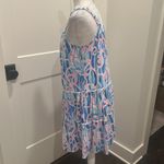 Lilly Pulitzer  Loro Swing Dress in Skim Blue Reel Nauti Sz M Photo 2