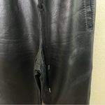 Stella McCartney Kira Faux Leather Sweatpants Jogger Pants Womens Size 34 / US 0 Photo 9