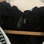 Anthropologie Blank London ANIHERA Black White Embroidered Oversized size xs Photo 5