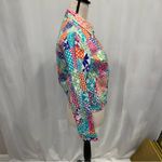 Polo Ralph Lauren quilted pattern cotton lightweight multicolored jacket XS 😍 Pink Photo 15