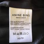 ANINE BING  Bobbi Flannel Jacket Red Coat  Size XS Photo 7