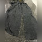 Aeropostale  Open Front Cardigan Duster Sweater Sz XS Metallic High Side Slit Photo 7