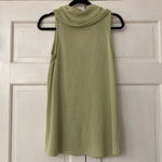 Soft Surroundings  Tunic 3‎ Button Vest Sleeveless Shawl Sweater Top Size Small Photo 4