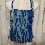 Luxe  blue tank top Photo 0
