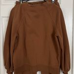 Banana Republic  Women’s Cinnamon Brown Fleece Mockneck 2 pc Sweatsuit Size Med Photo 1