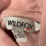 Wildfox  Pink and White Ombre Hoodie Photo 3