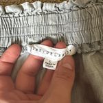 Jane and Delancey  Grey Lightweight Elastic Waist Shorts Size L Photo 1