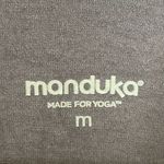 Manduka  Tie Cardigan Brown Gray Medium Photo 5