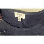 Umgee  Blue  Embroidered  Boho Bell Sleeve Crew Neck Women's Size M Shift Dress Photo 4