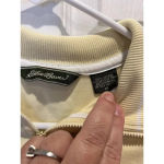 Eddie Bauer Vintage Eddie Bauer Yellow Quarter Zip Sweatshirt Women’s Size Medium Photo 3