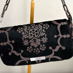 Gucci Vintage Velvet Shoulder Bag Photo 0
