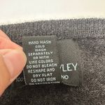 Cynthia Rowley Merino Wool Cardigan Gray Beaded Embellished Sweater Women Small Photo 7