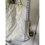Big Buddha Xxl Super White Faux Leather Cross Body Photo 8