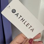 Athleta Arrival Dress NWT size Large Tall Adonis Blue Lilac Maxi Sundress Photo 4