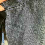 LA Blues Denim Jacket Womens 20W Jean Blazer‎ Button Front Pockets Dark Wash Blue Photo 4