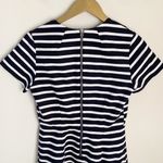 Gap nautical navy & white stripe fit & flare dress Photo 6