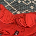 Tahari  red v-neck swimsuit. Runs like a large. New. Photo 4