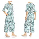 Rebecca Taylor Serene Flower Silk blend Jumpsuit in Palm Combo Size 2 Photo 8