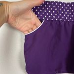 Xhilaration Y2K‎ Micro Mini Shorts  Purple Polka Dot Athletic Large Activewear Photo 2