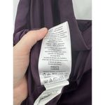 Vera Wang White  Maxi Gown Dress Women 20 Purple Ruffle Formal‎ Wedding Guest Photo 5