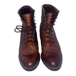 Justin  Western Brown Leather Roper Kiltie L506 Size Women's 8.5 B Photo 1