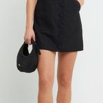 kourt Jasen Linen Blend Mini Dress Photo 0