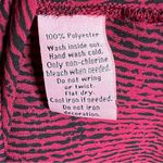 Juicy Couture  red and black pleated and studded chiffon top size large Photo 5